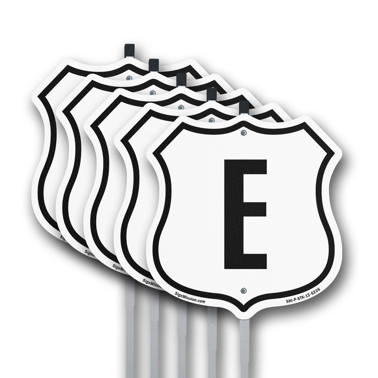 Letter E