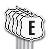 Letter E