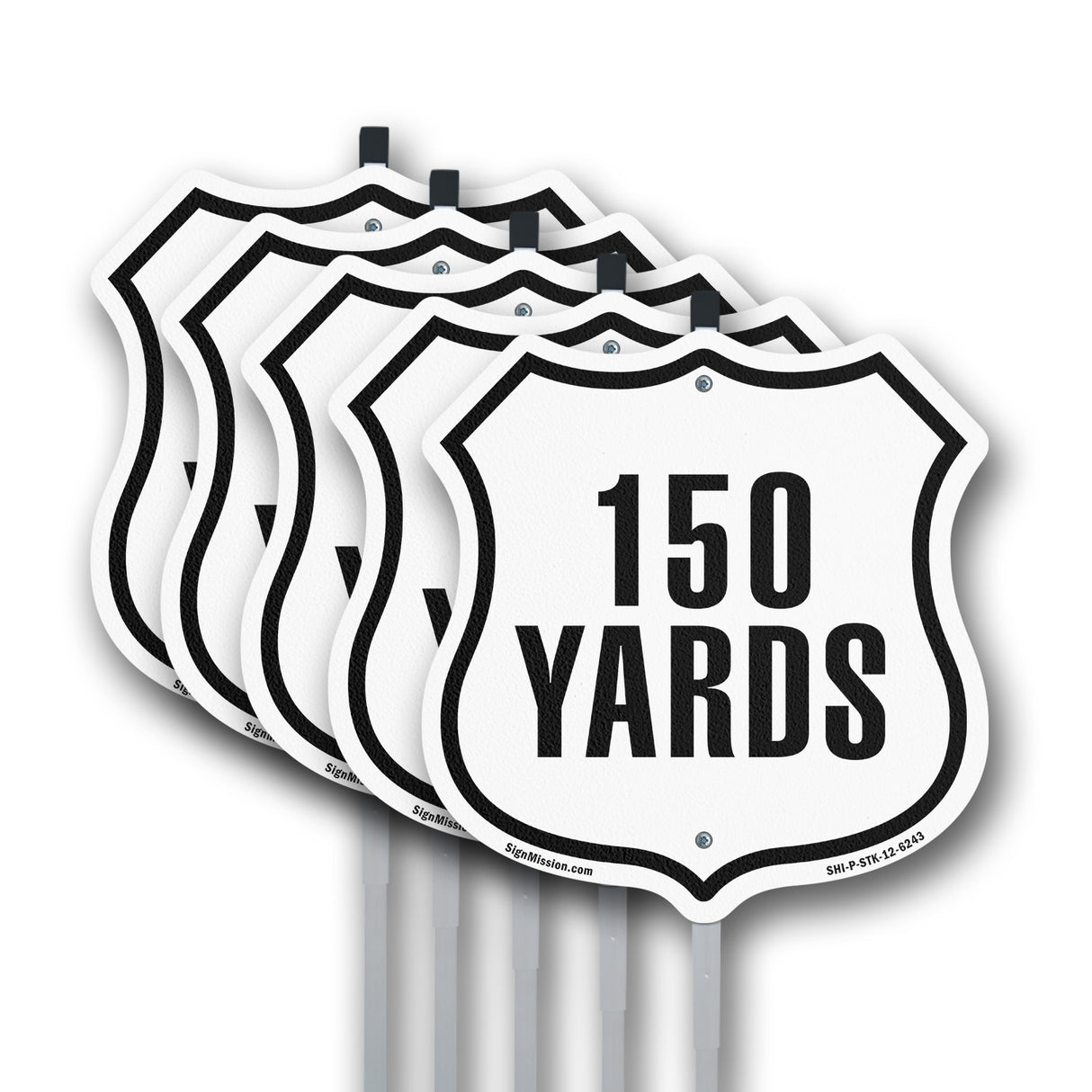 150 Yards Golf Course Running Race 5k Marathon Distance Marker