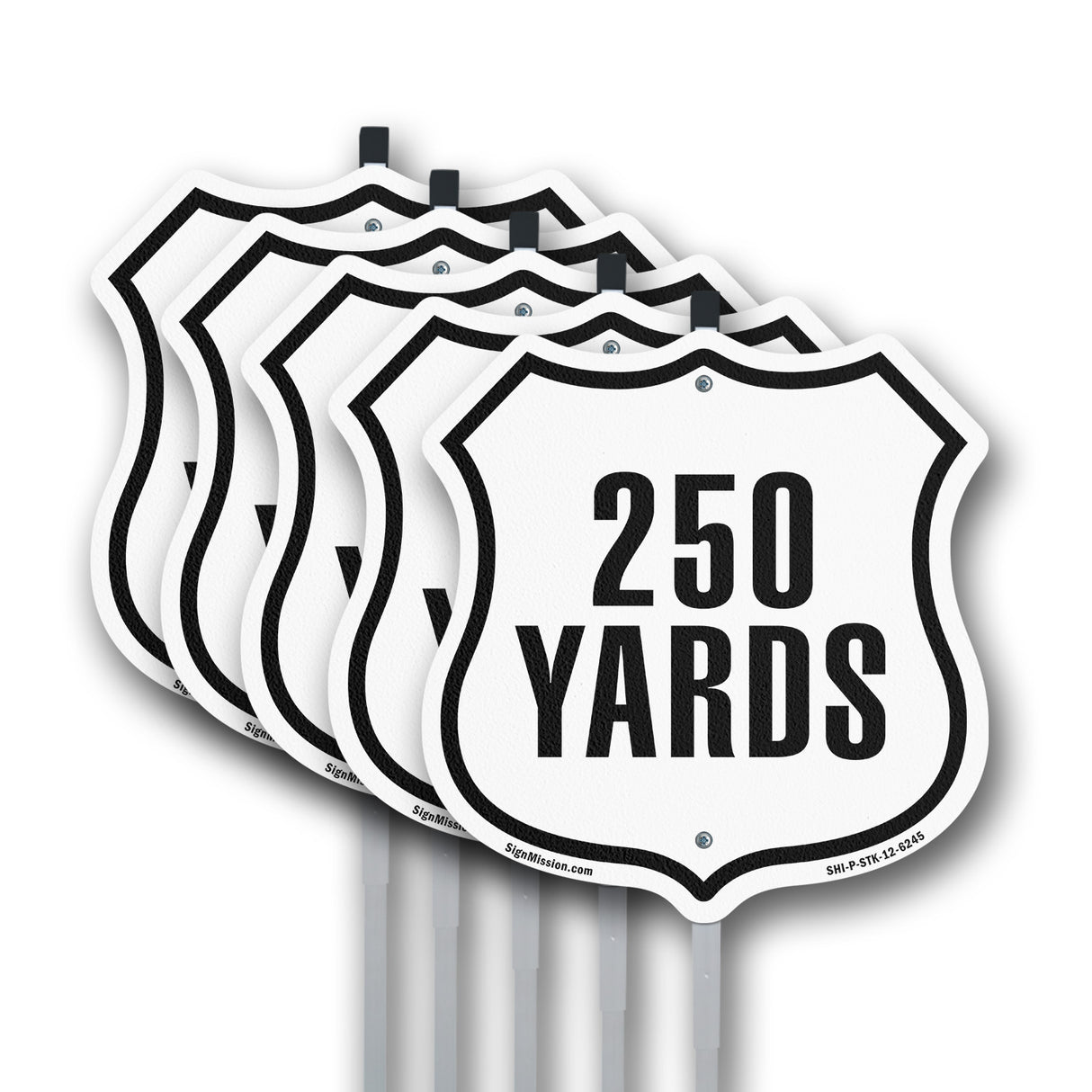 250 Yards Golf Course Running Race 5k Marathon Distance Marker