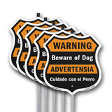 Beware of Dog Bilingual English / Spanish