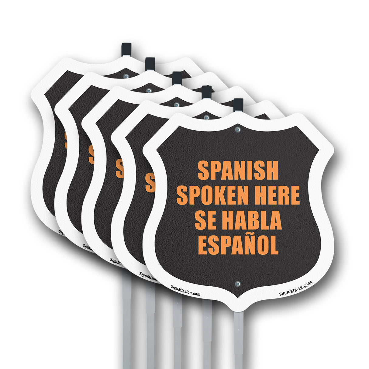 Spanish Spoken Here Bilingual English / Spanish