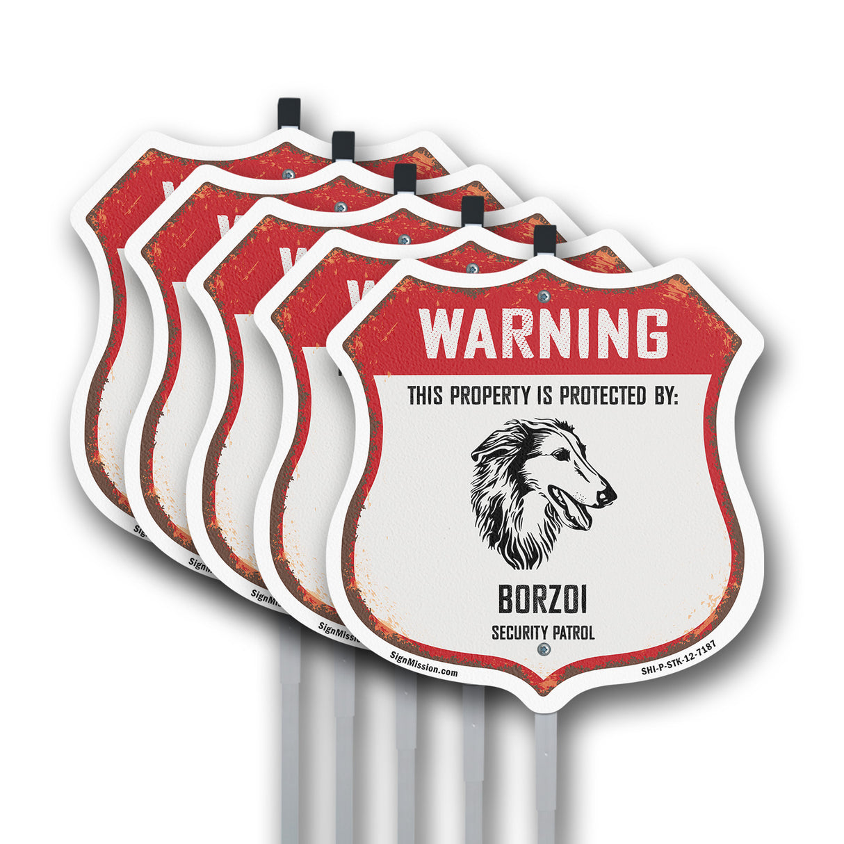 Warning This Property is Protected by Borzoi