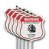 Warning This Property is Protected by Field Spaniel