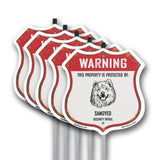 Warning This Property is Protected by Samoyed