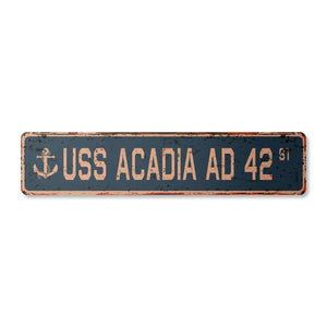 USS ACADIA AD 42