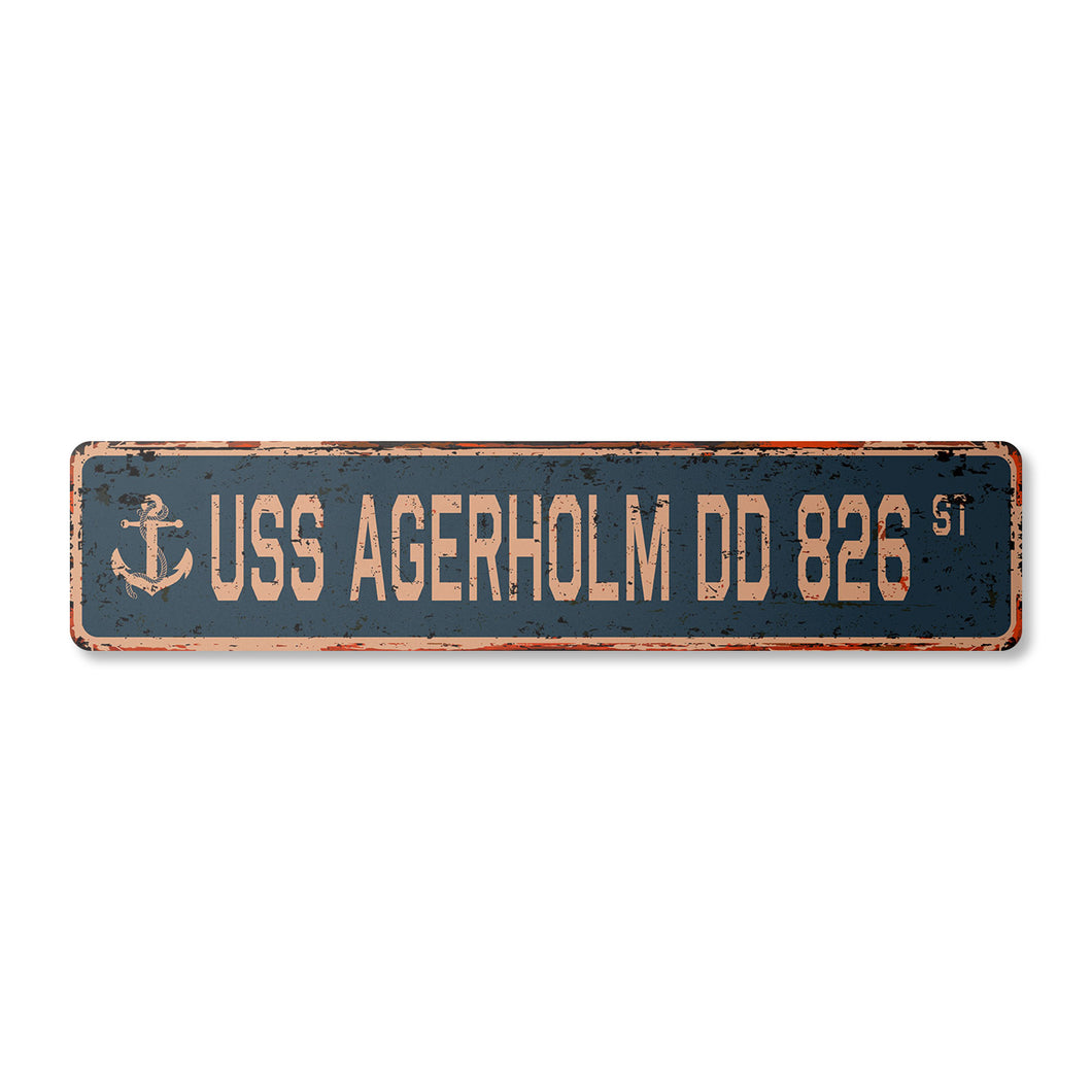 USS AGERHOLM DD 826