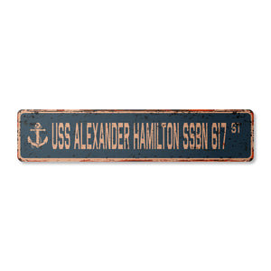 USS ALEXANDER HAMILTON SSBN 617