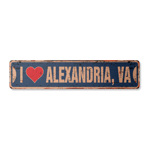 I LOVE ALEXANDRIA VIRGINIA