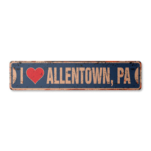 I LOVE ALLENTOWN PENNSYLVANIA