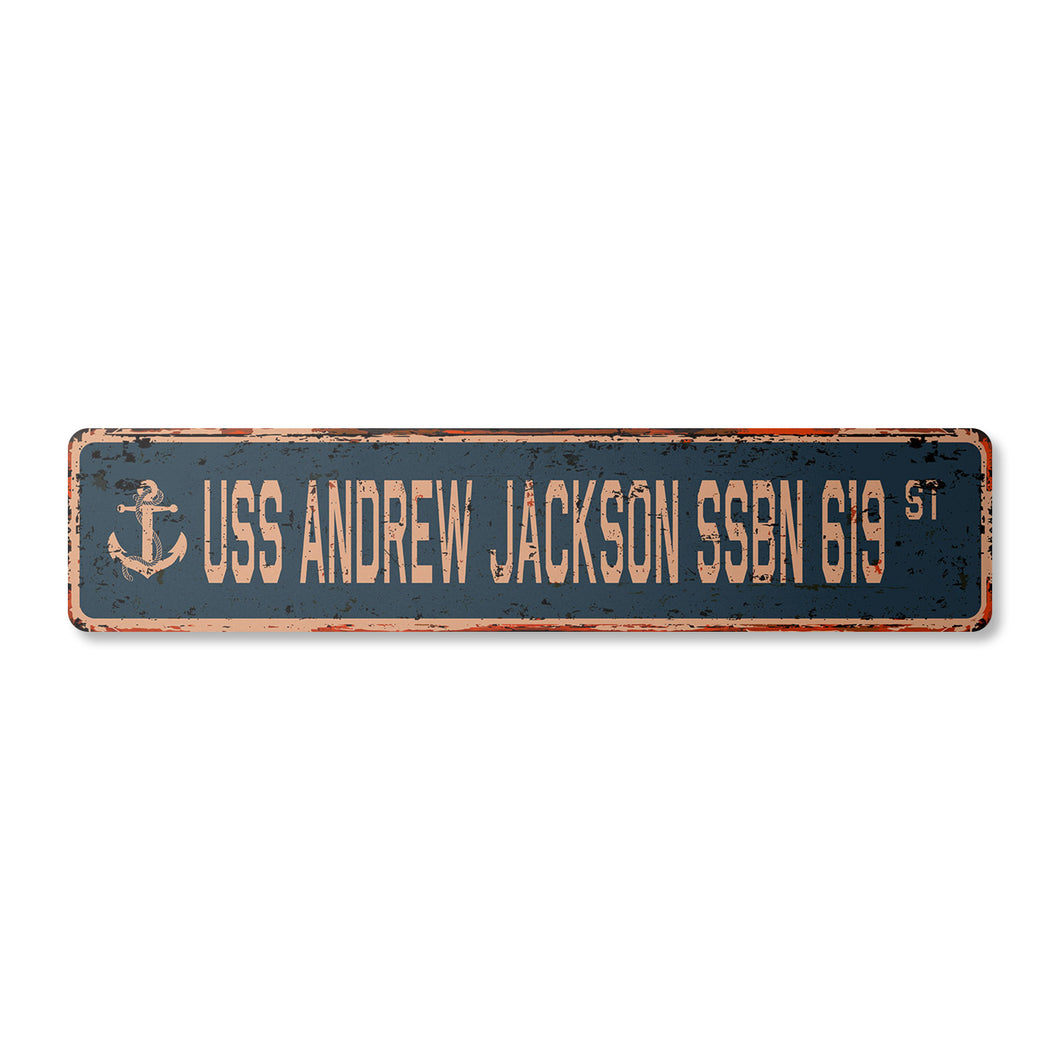 USS ANDREW JACKSON SSBN 619