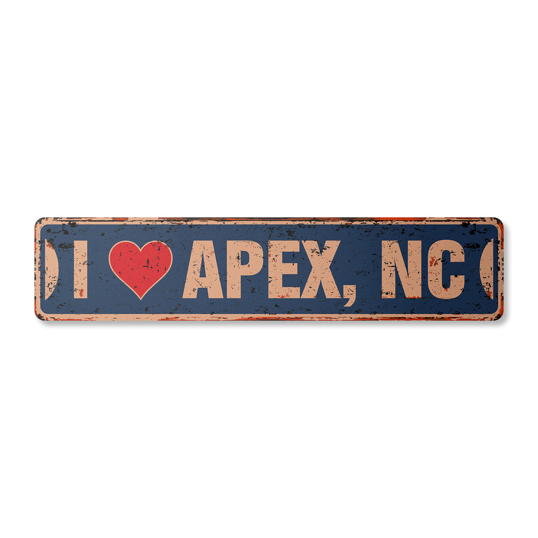 I LOVE APEX NORTH CAROLINA