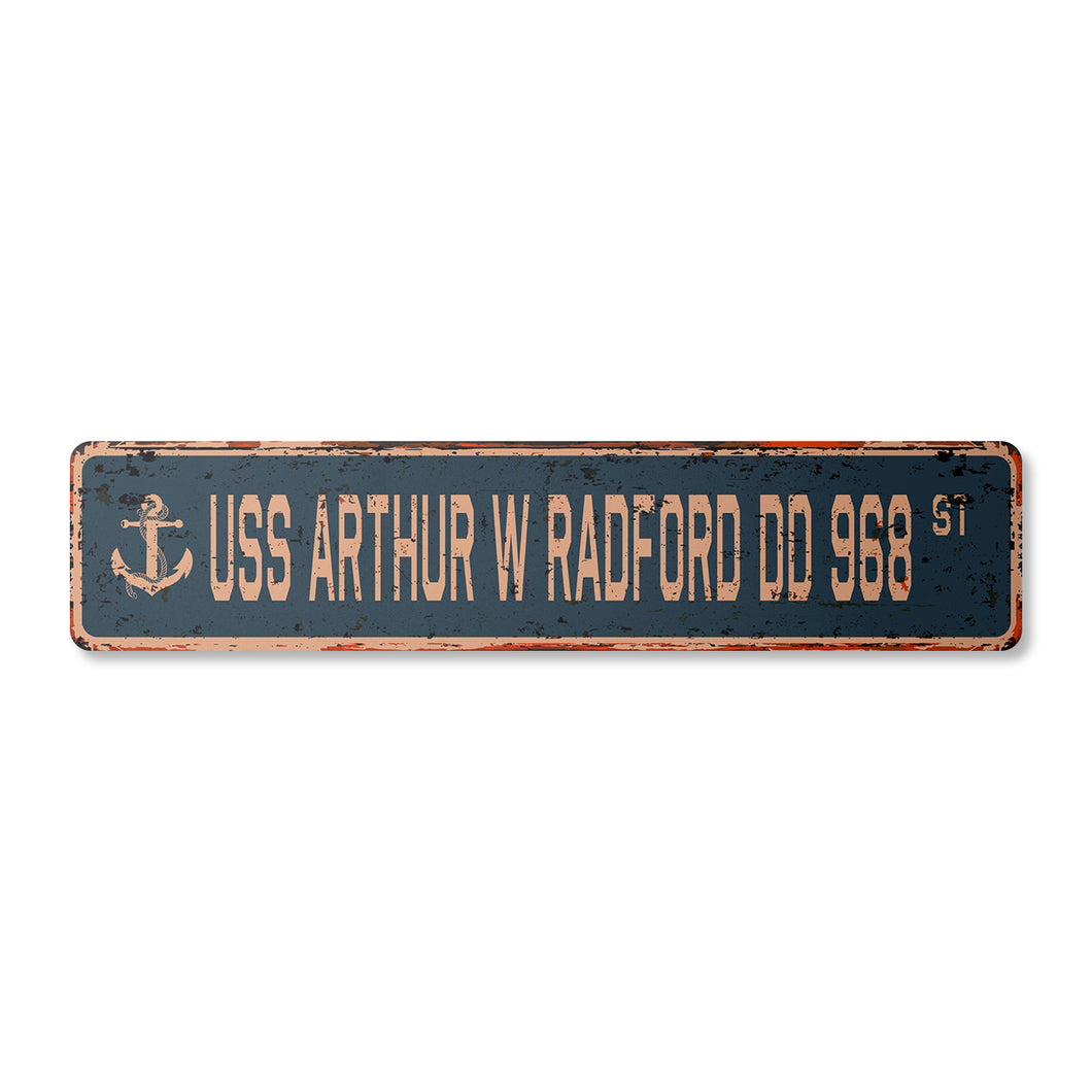 USS ARTHUR W RADFORD DD 968