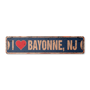 I LOVE BAYONNE NEW JERSEY