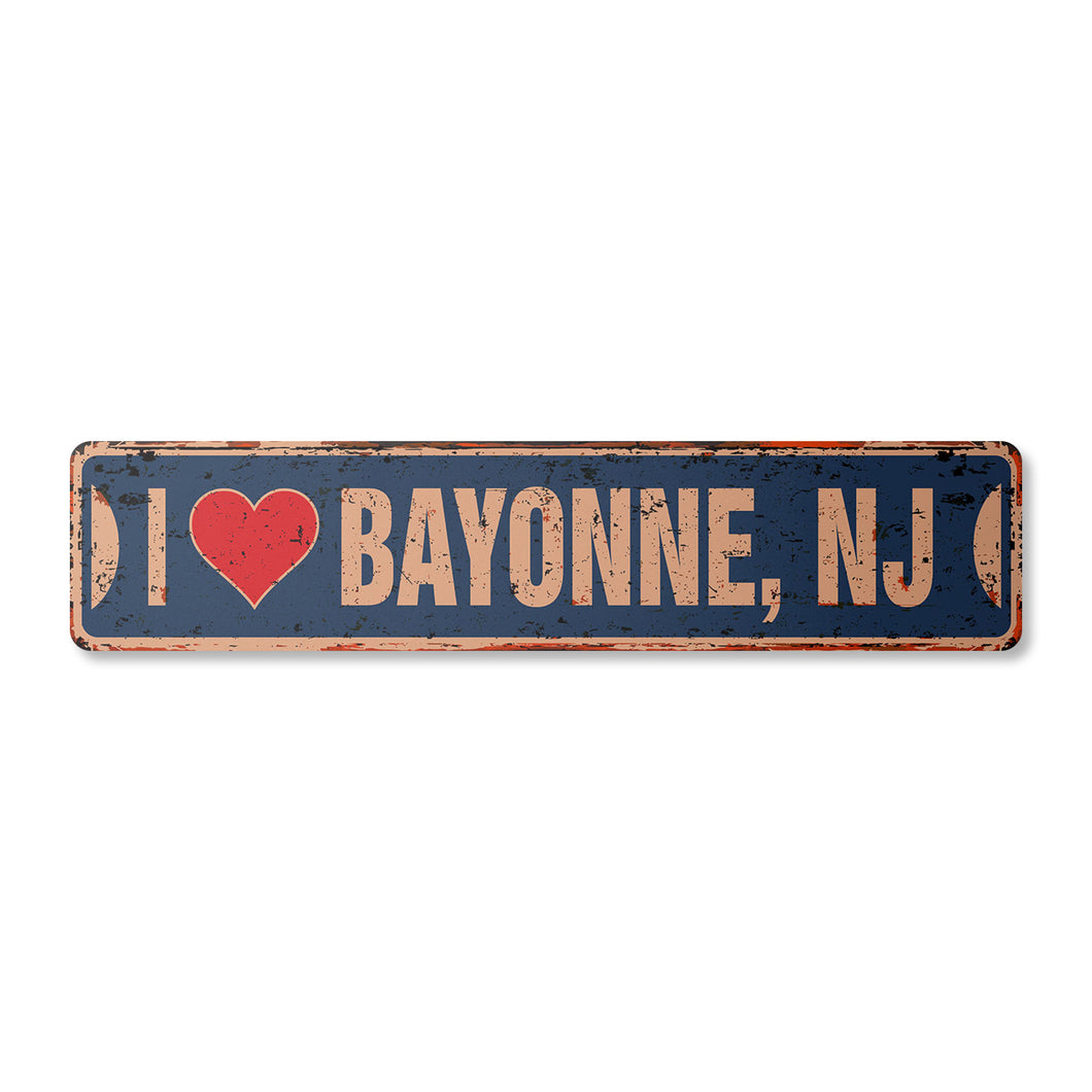 I LOVE BAYONNE NEW JERSEY