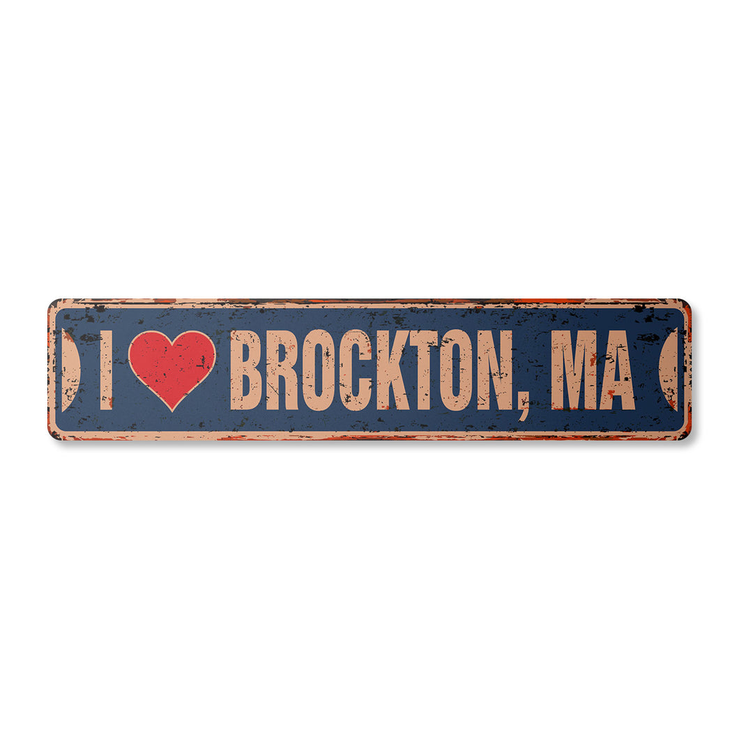 I LOVE BROCKTON MASSACHUSETTS