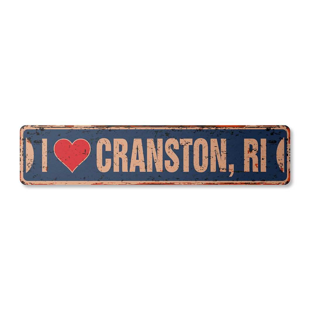 I LOVE CRANSTON RHODE ISLAND