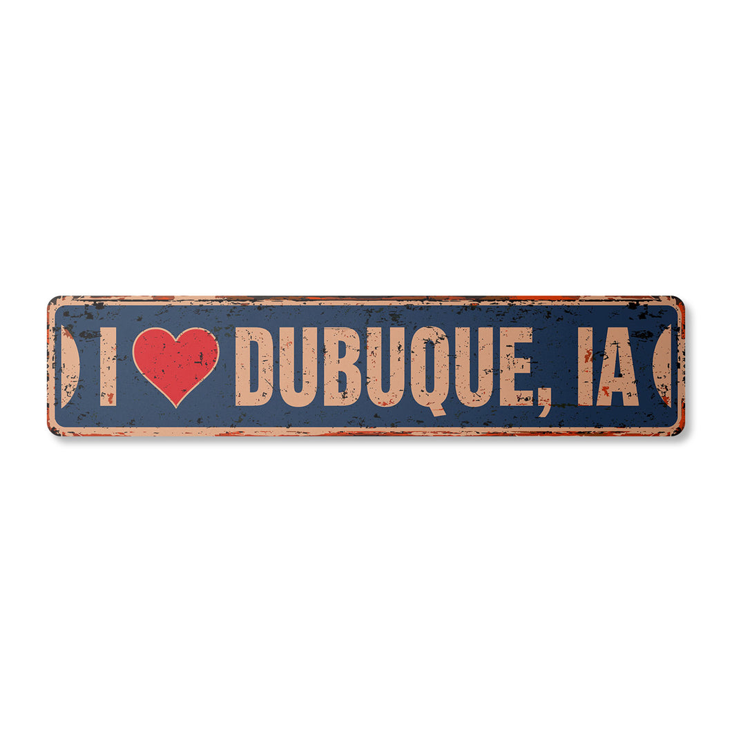 I LOVE DUBUQUE IOWA