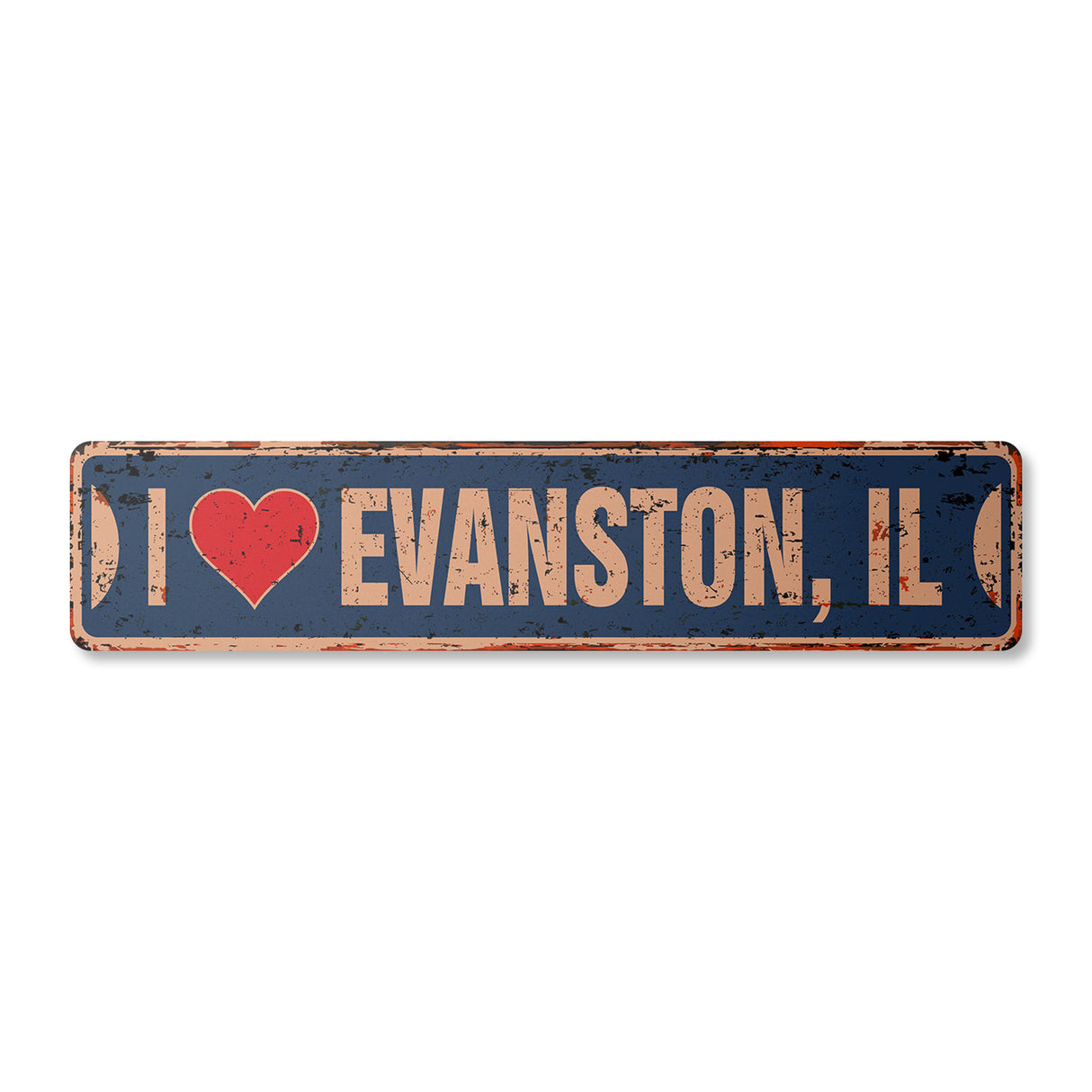 I LOVE EVANSTON ILLINOIS