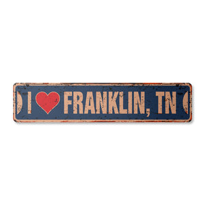 I LOVE FRANKLIN TENNESSEE