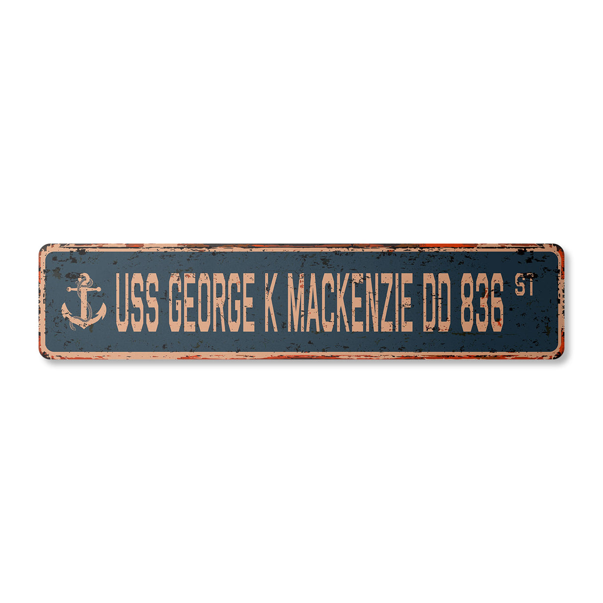 USS GEORGE K MACKENZIE DD 836