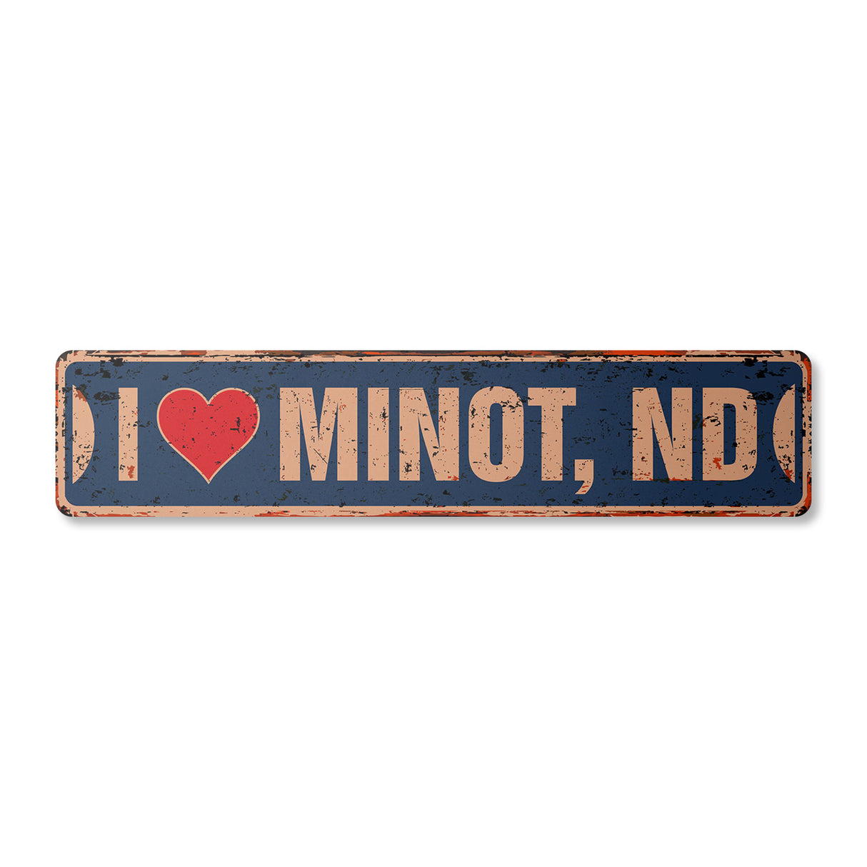 I LOVE MINOT NORTH DAKOTA