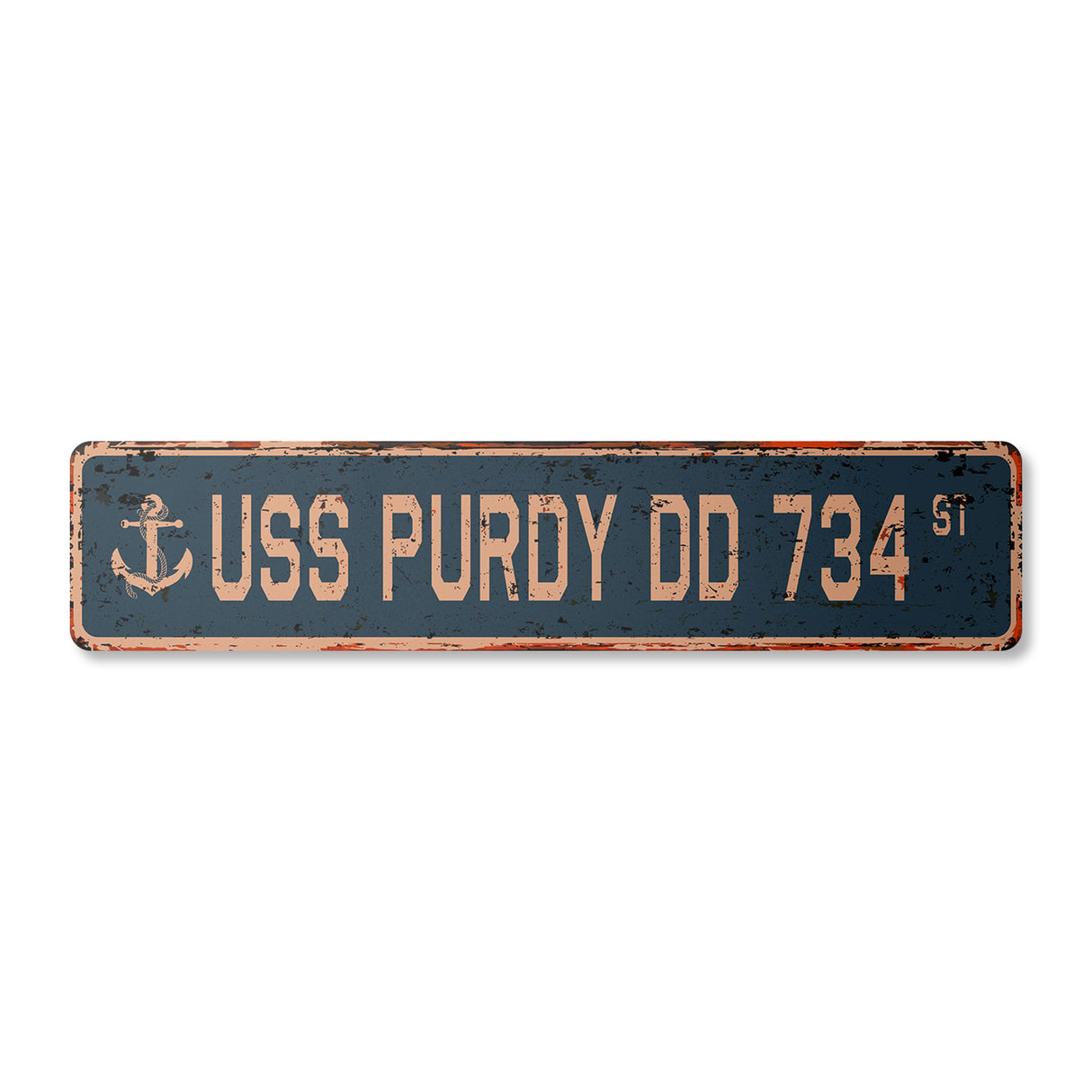 USS PURDY DD 734