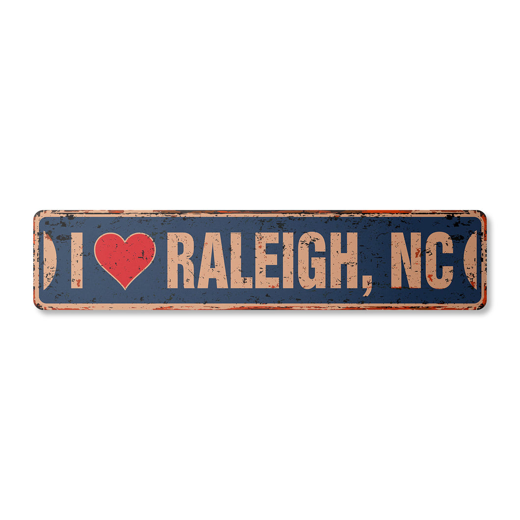 I LOVE RALEIGH NORTH CAROLINA