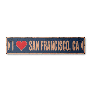 I LOVE SAN FRANCISCO CALIFORNIA