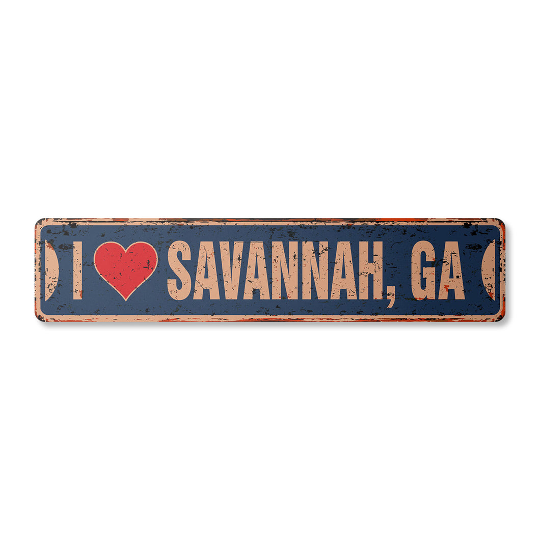 I LOVE SAVANNAH GEORGIA