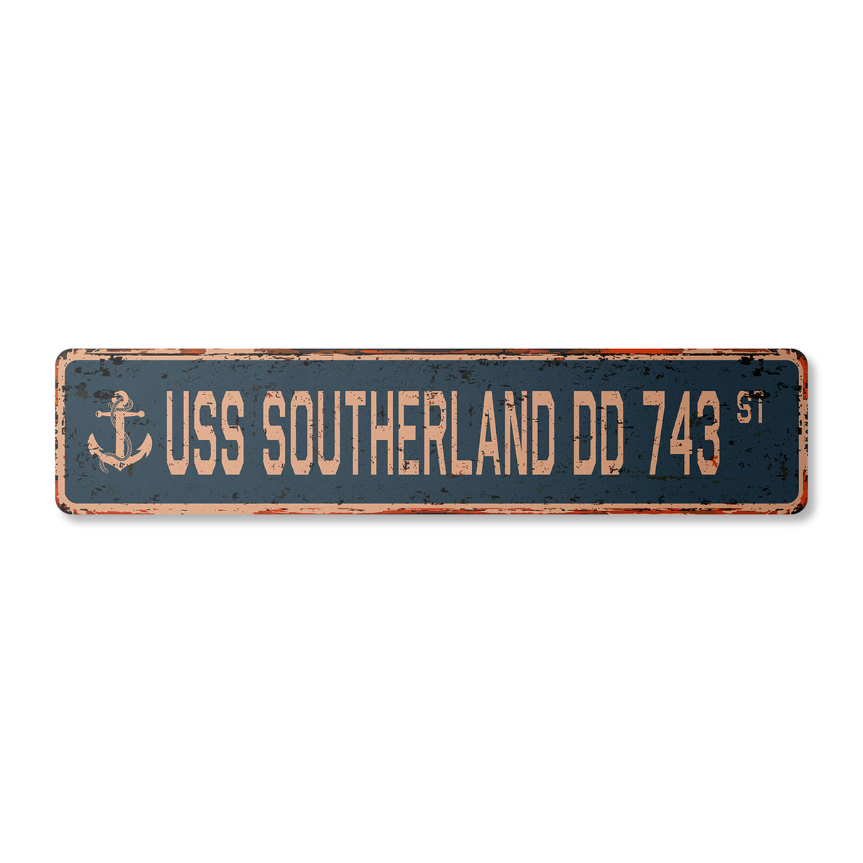 USS SOUTHERLAND DD 743