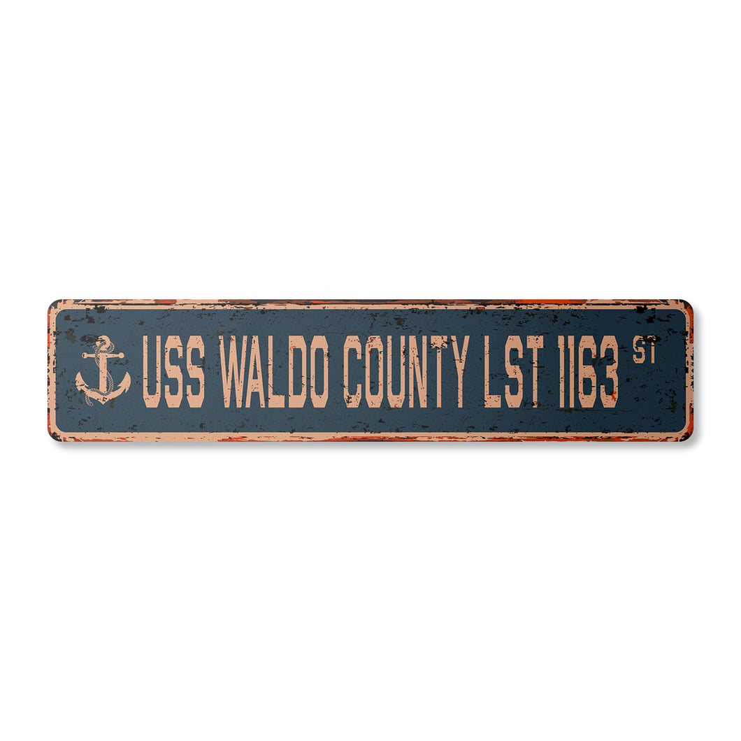 USS WALDO COUNTY LST 1163