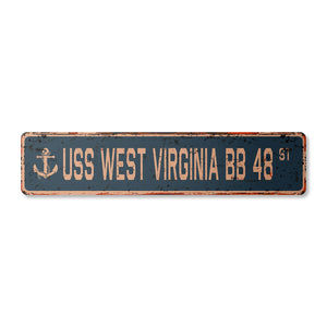 USS WEST VIRGINIA BB 48