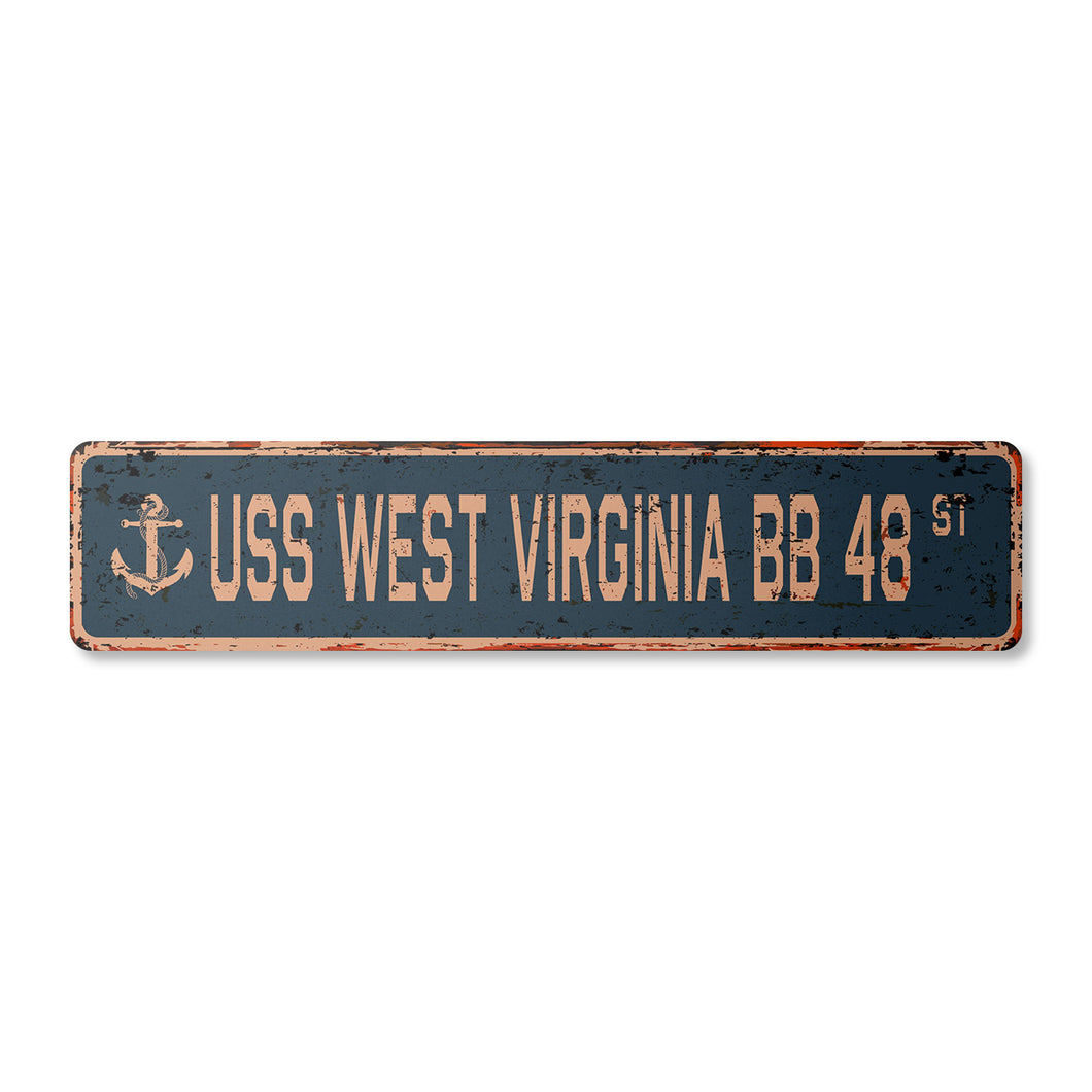 USS WEST VIRGINIA BB 48