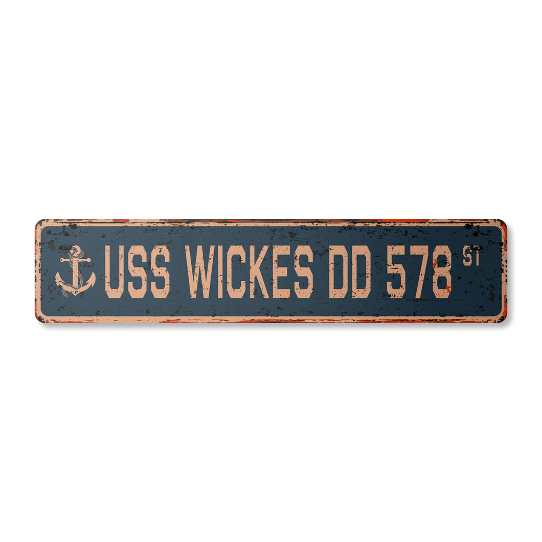USS WICKES DD 578