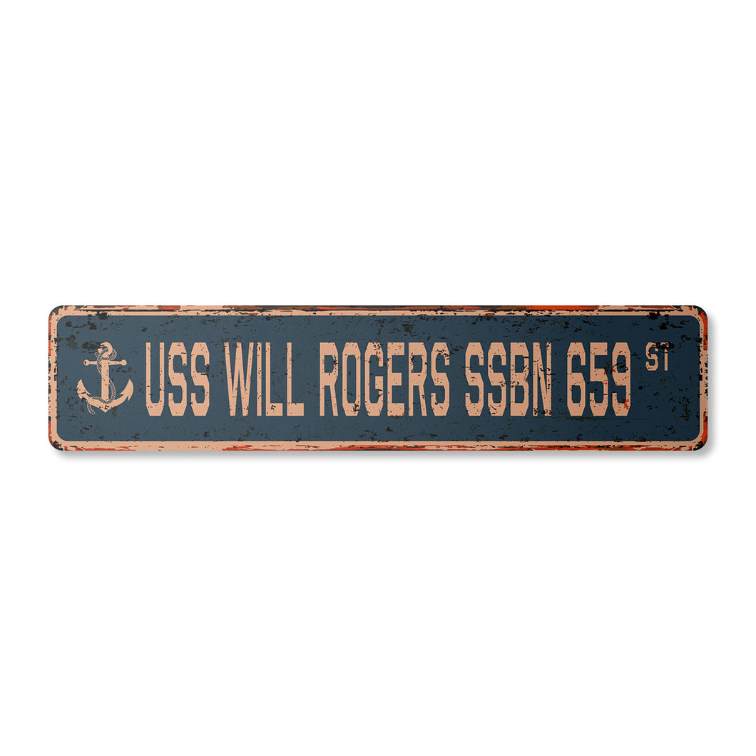 USS WILL ROGERS SSBN 659