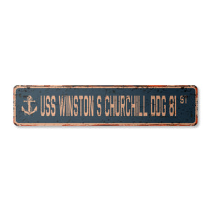 USS WINSTON S CHURCHILL DDG 81