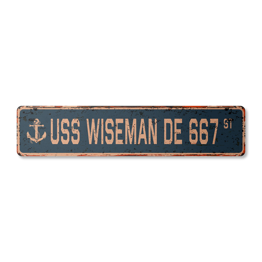 USS WISEMAN DE 667