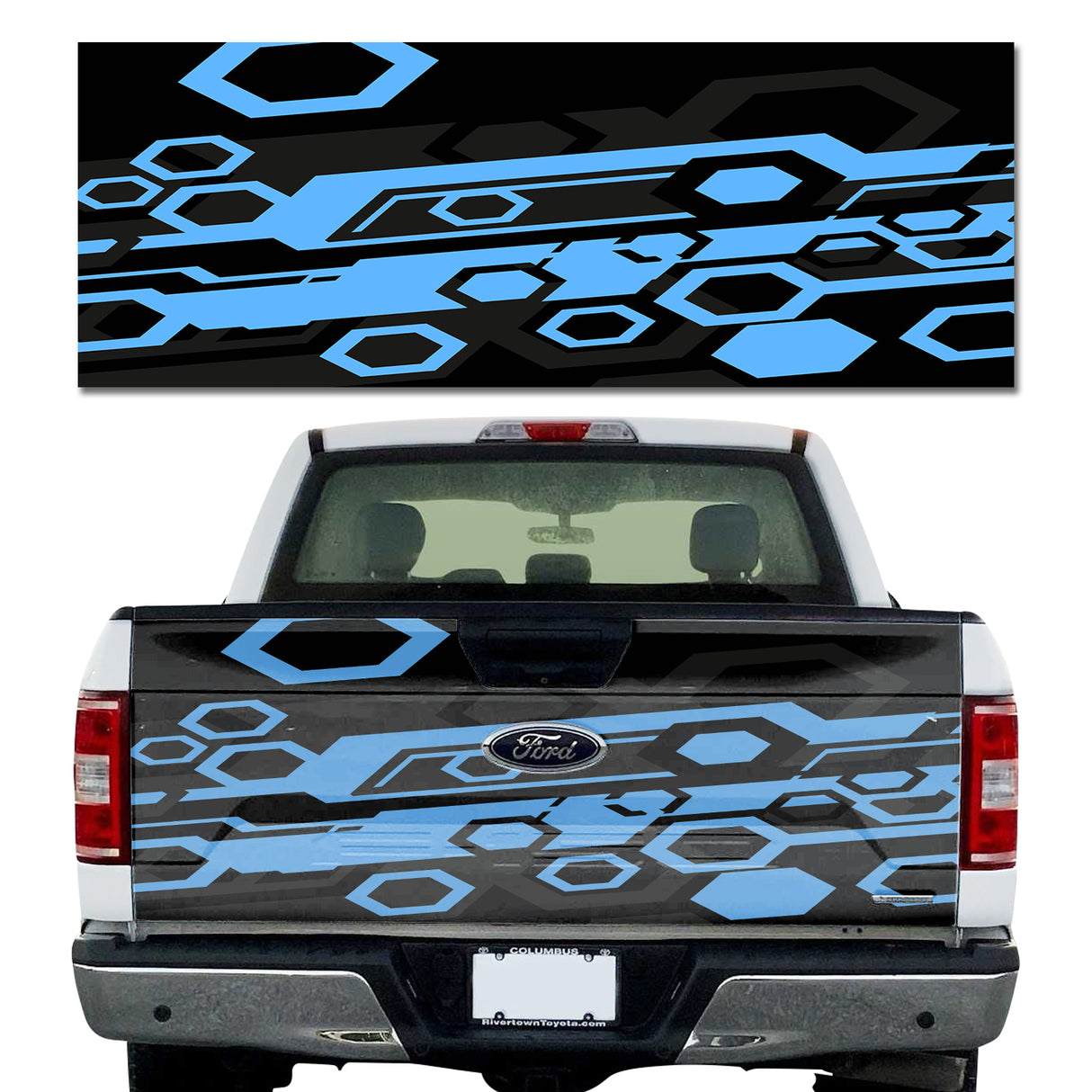 Blue Hex Parts