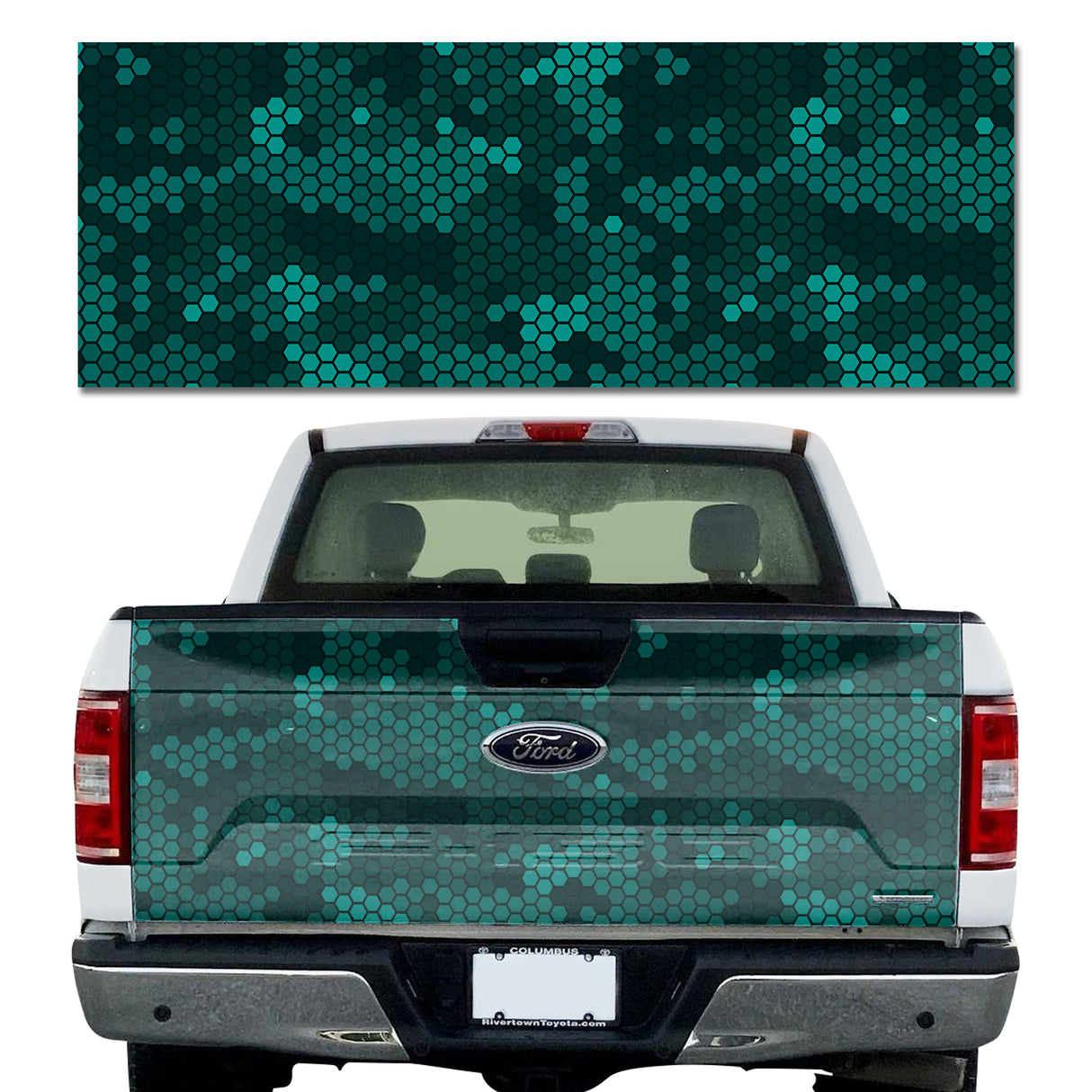 Cyan Hexa Camo