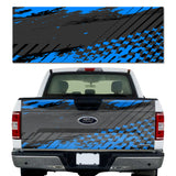 Grunge Cross Blue