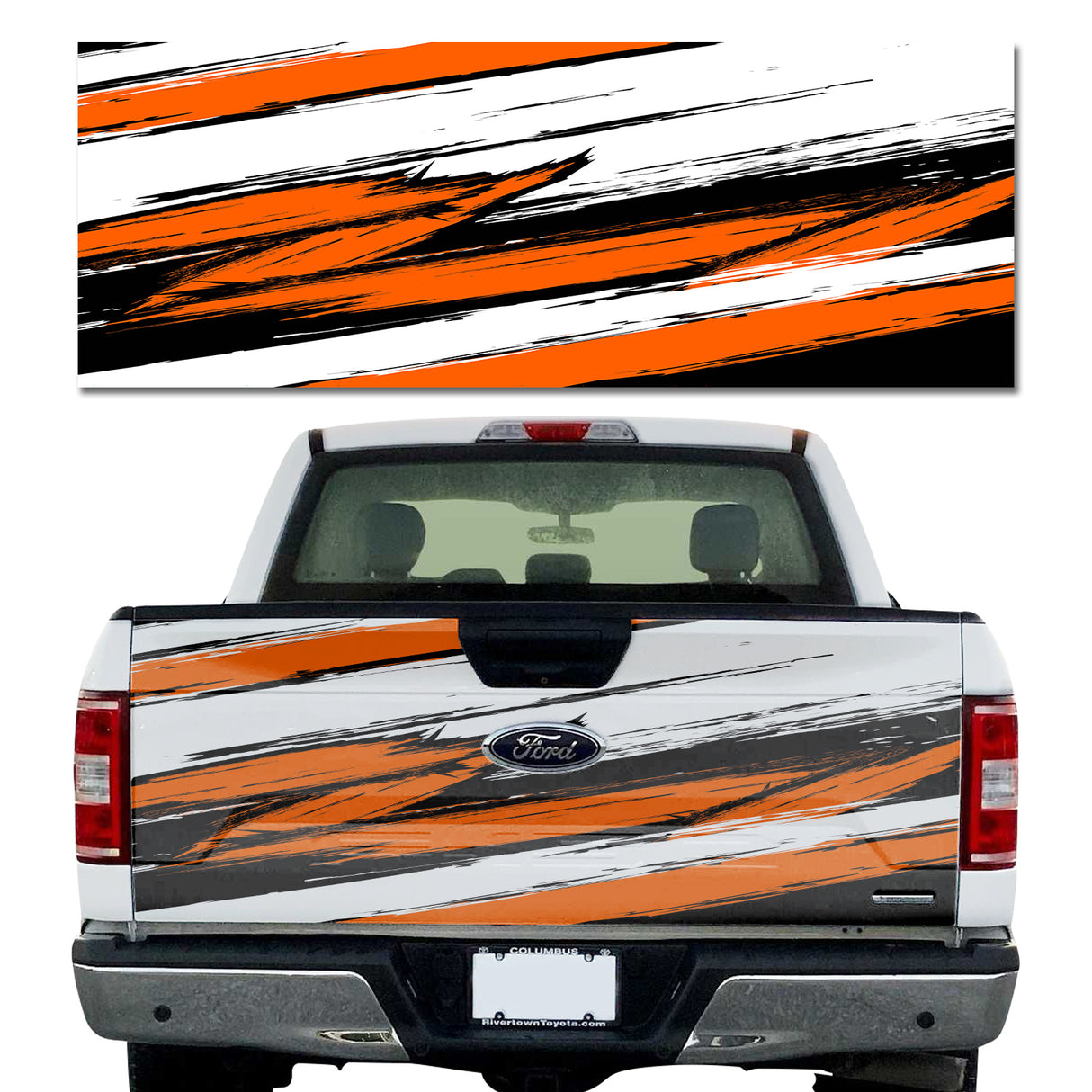 Grunge Orange
