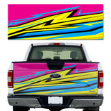 Neon Pink Electric Wave
