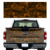 Orange Hexa Camo