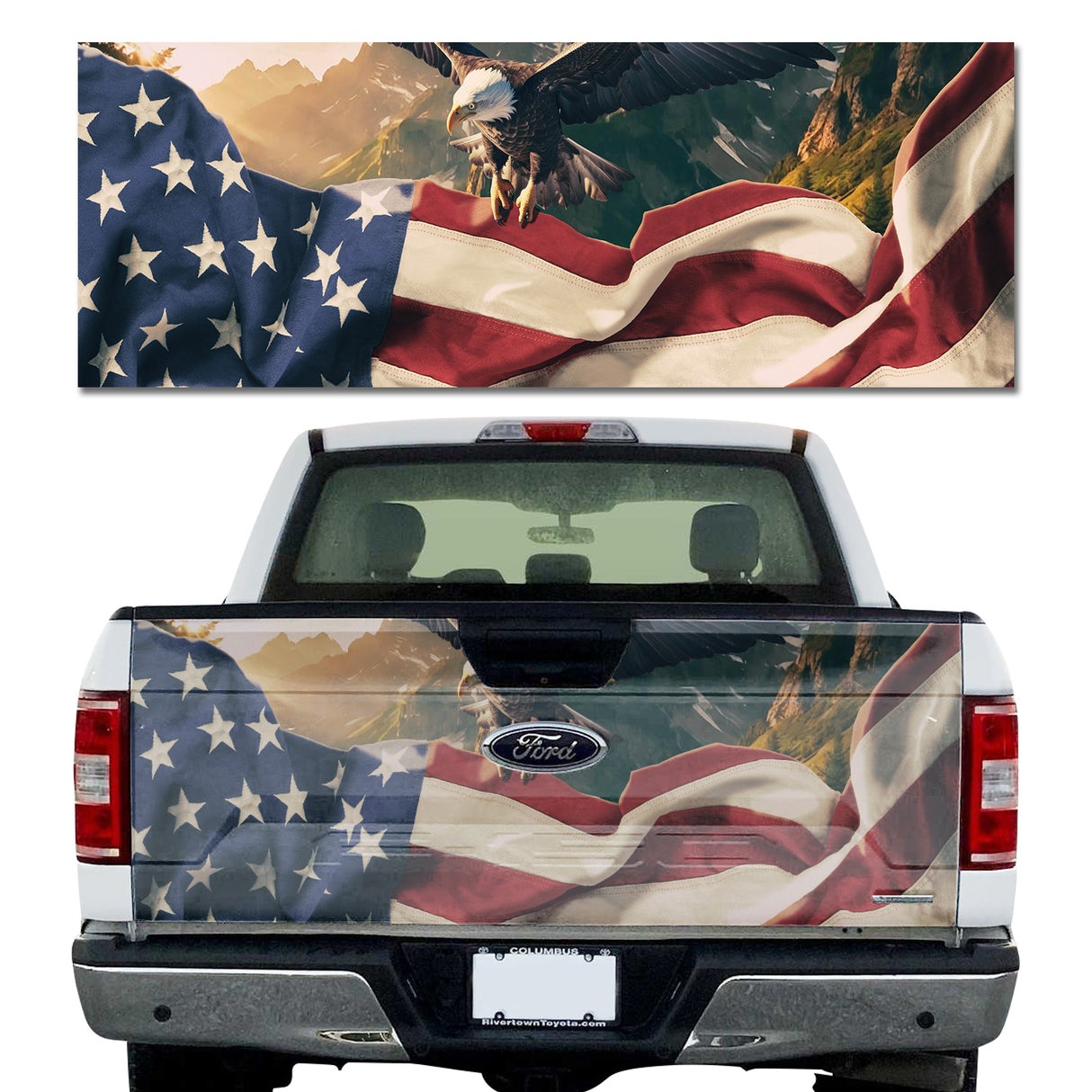 Patriotic Soldier Eagle