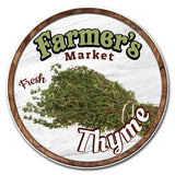 Farmer's Market Thyme Circle