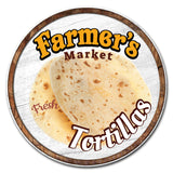 Farmer's Market Tortillas Circle