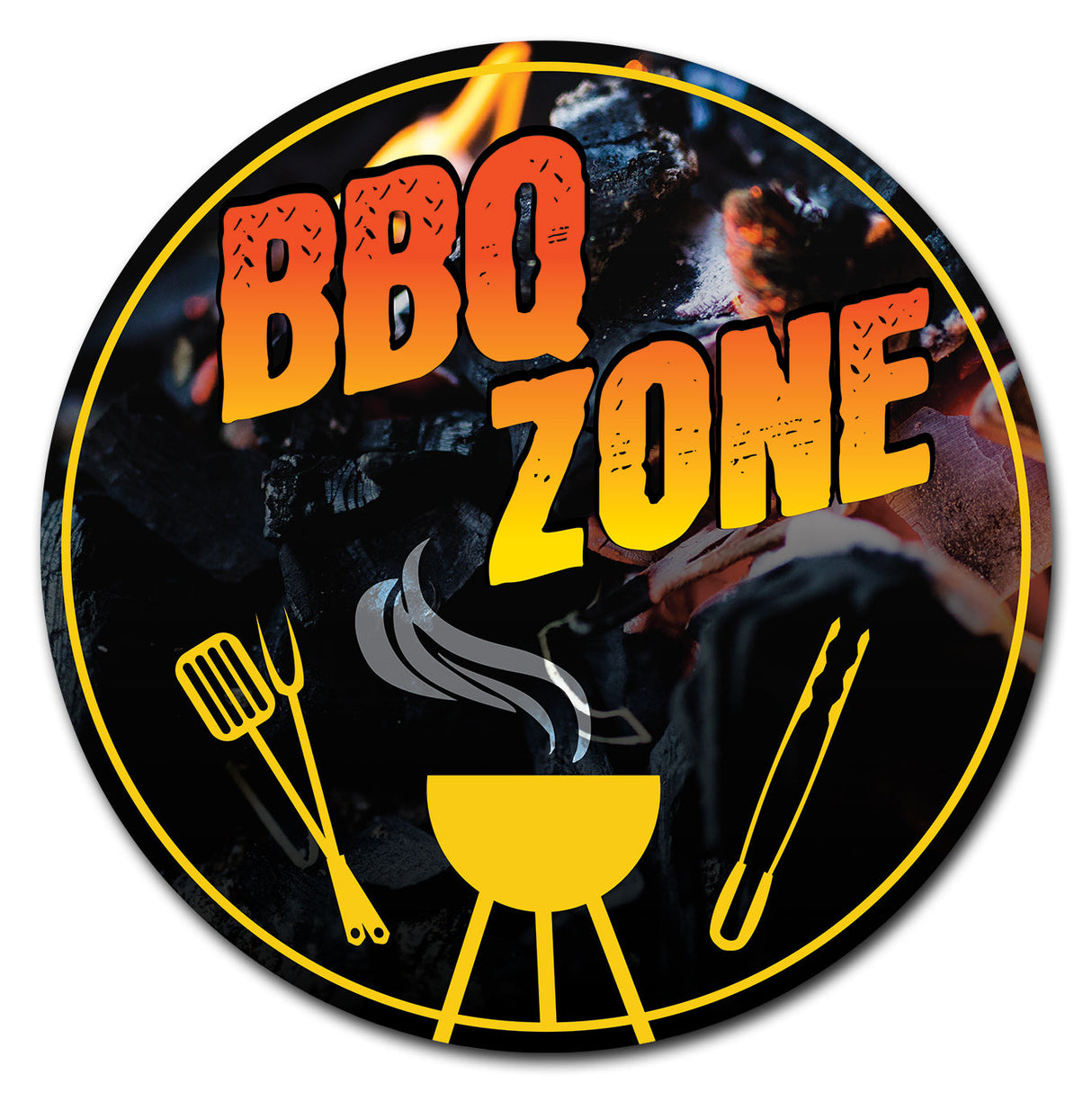 Farmer's Market Bbq Zone Circle
