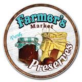 Farmer's Market Preserves Circle