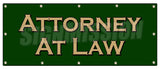 Attorney At Law Banner
